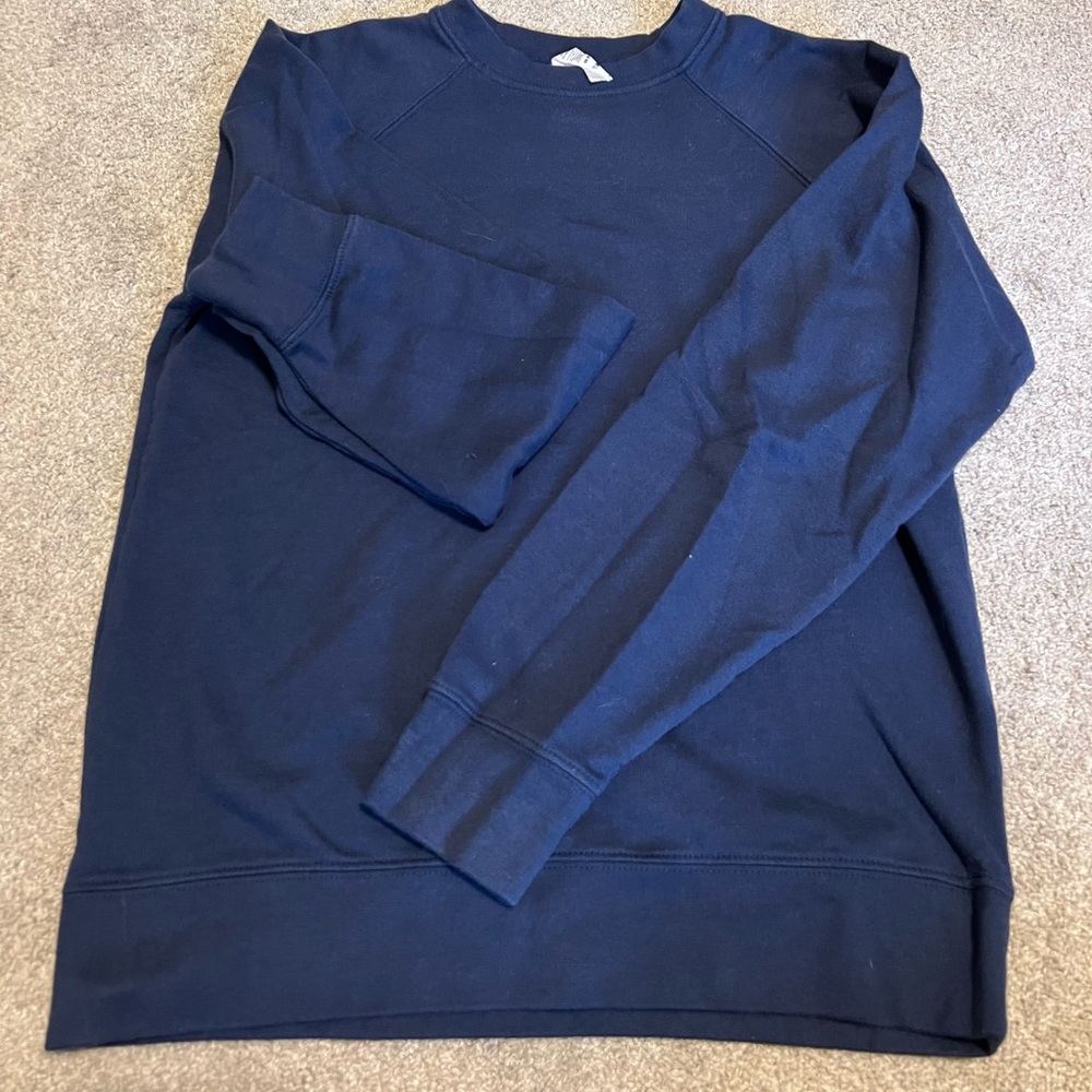 Navy Crew Neck Sweatshirt